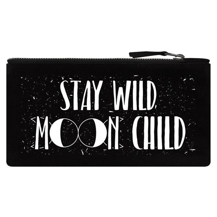 Stay Wild Moonchild Zip Bag