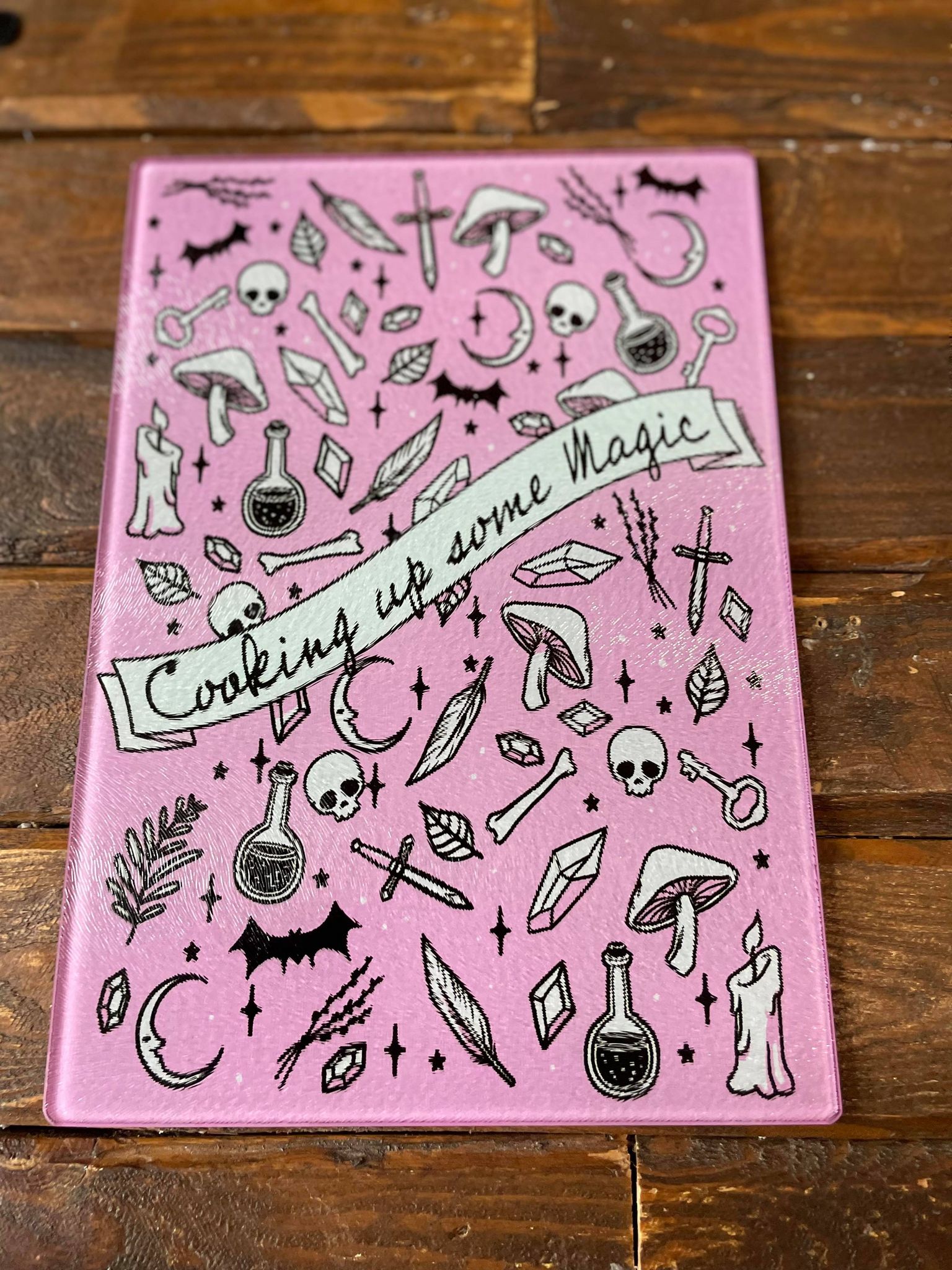 Cooking Up Some Magic Glass Chopping Board