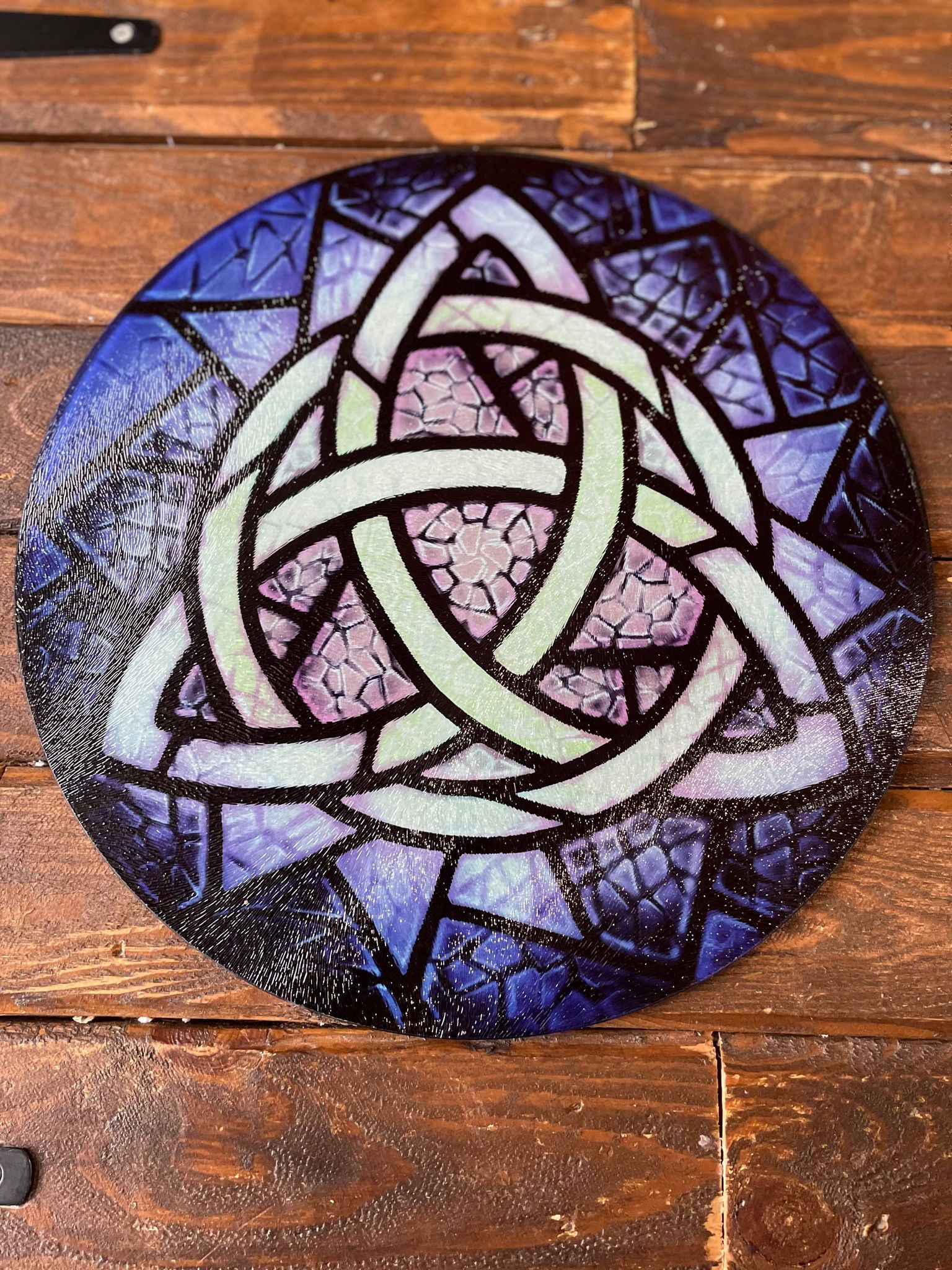 Triquetra Glass Chopping Board