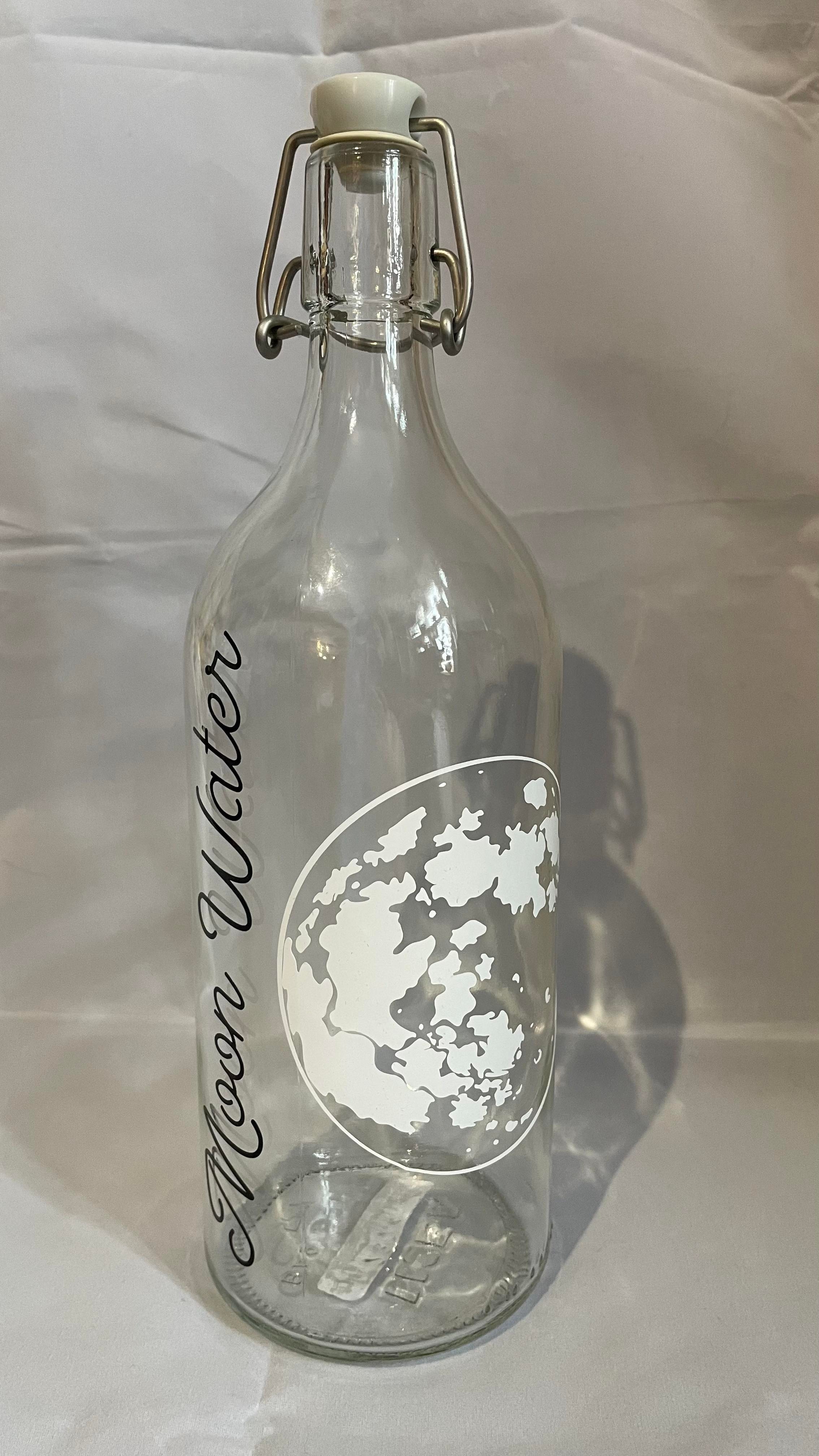Moon Water Bottle with flip lid
