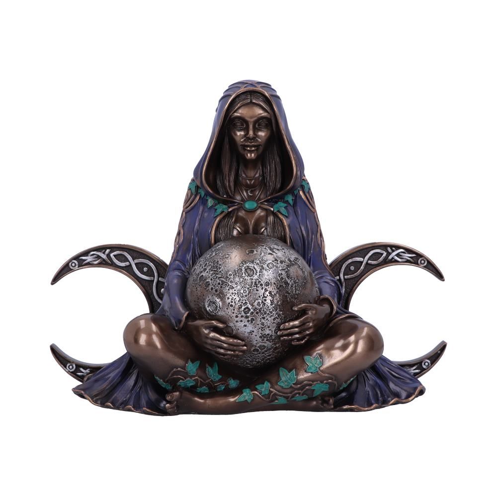 Triple Moon Goddess Statue