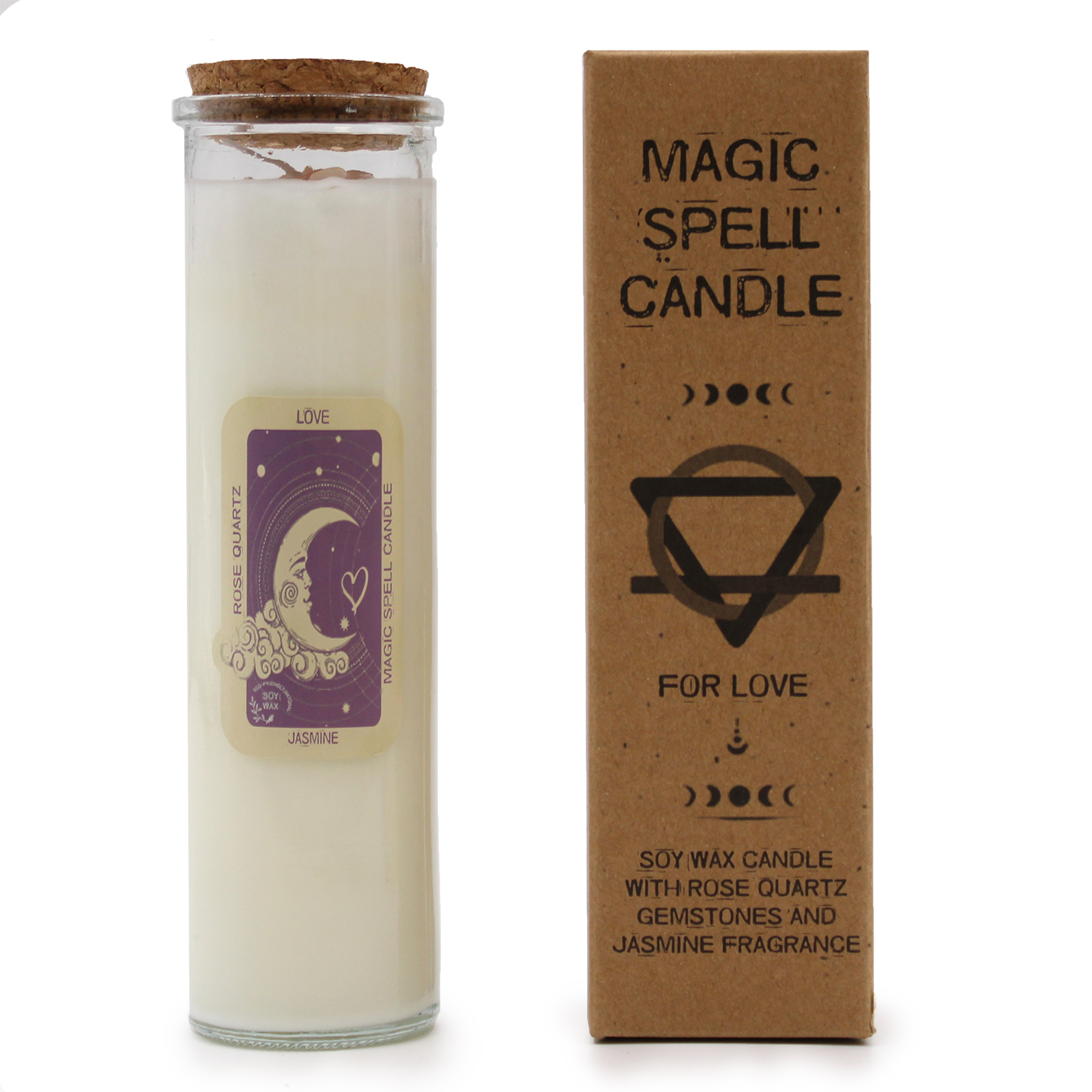 Love Magic Spell Glass Tube Candle