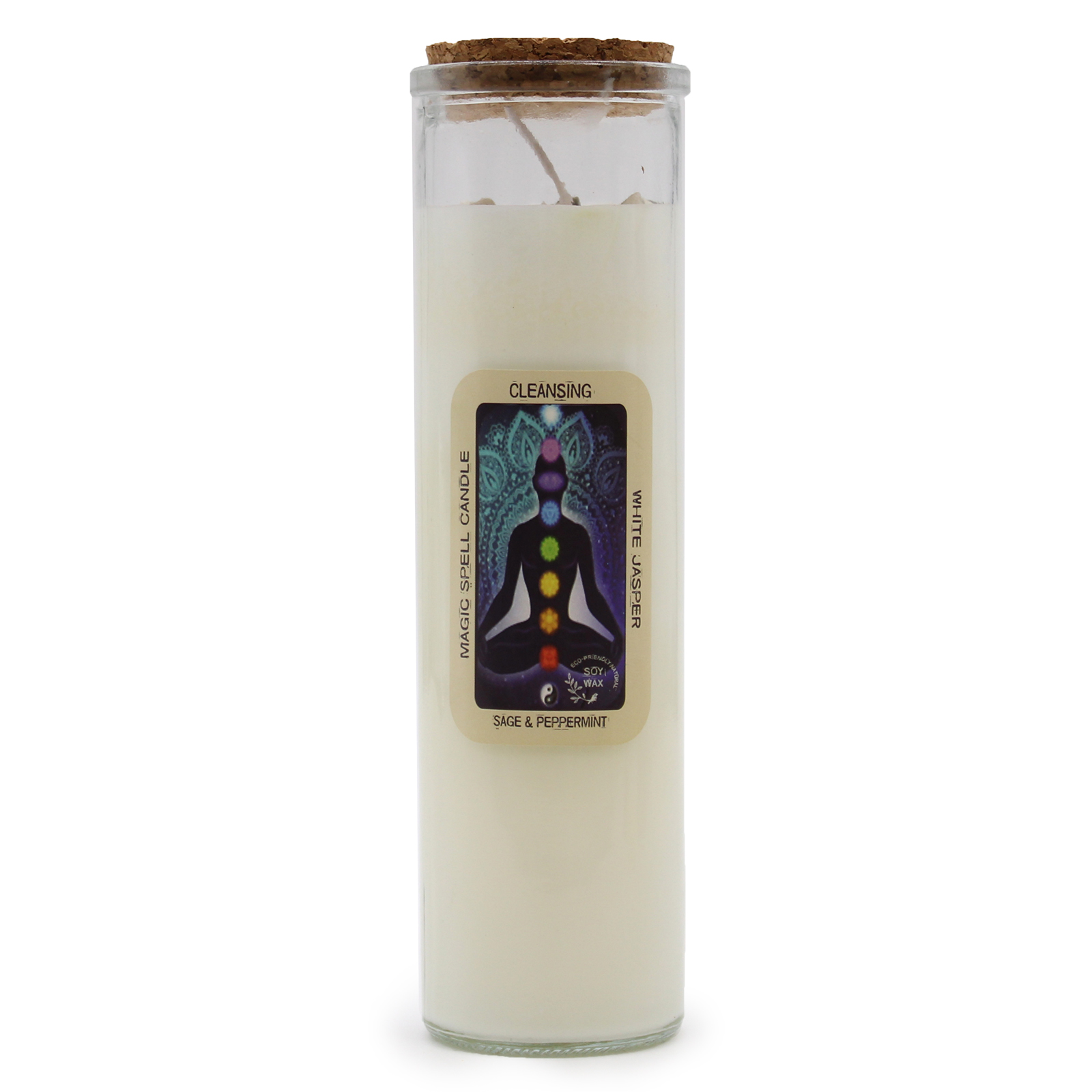 Cleansing Magic Spell Glass Tube Candle