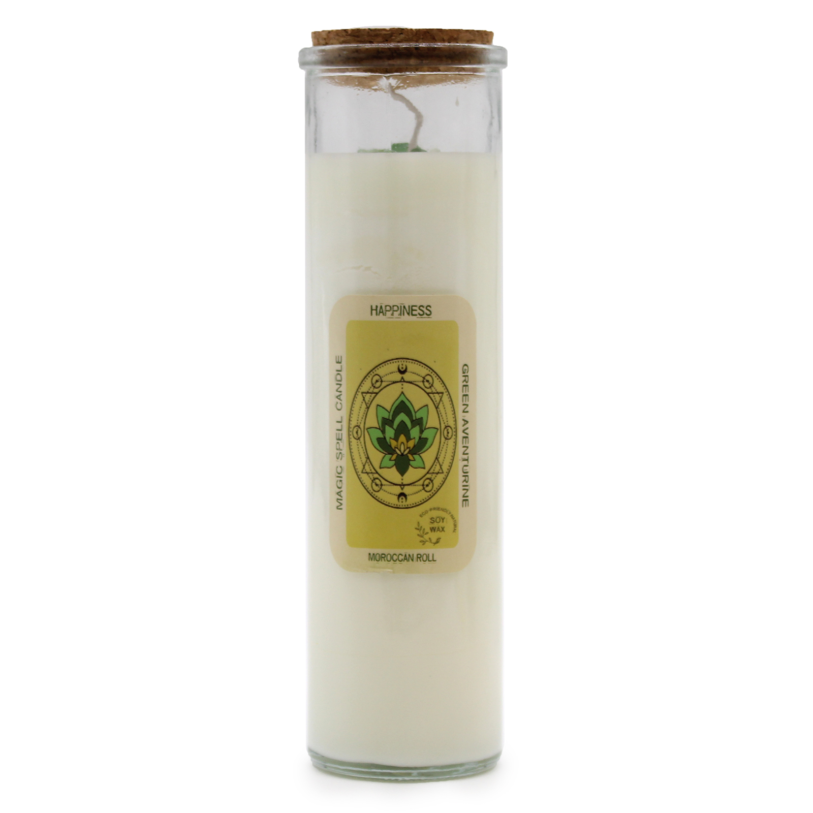Happiness Magic Spell Glass Tube Candle