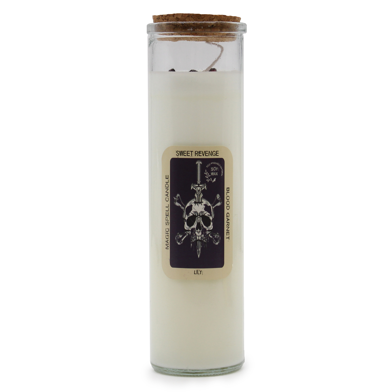 Sweet Revenge Magic Spell Glass Tube Candle