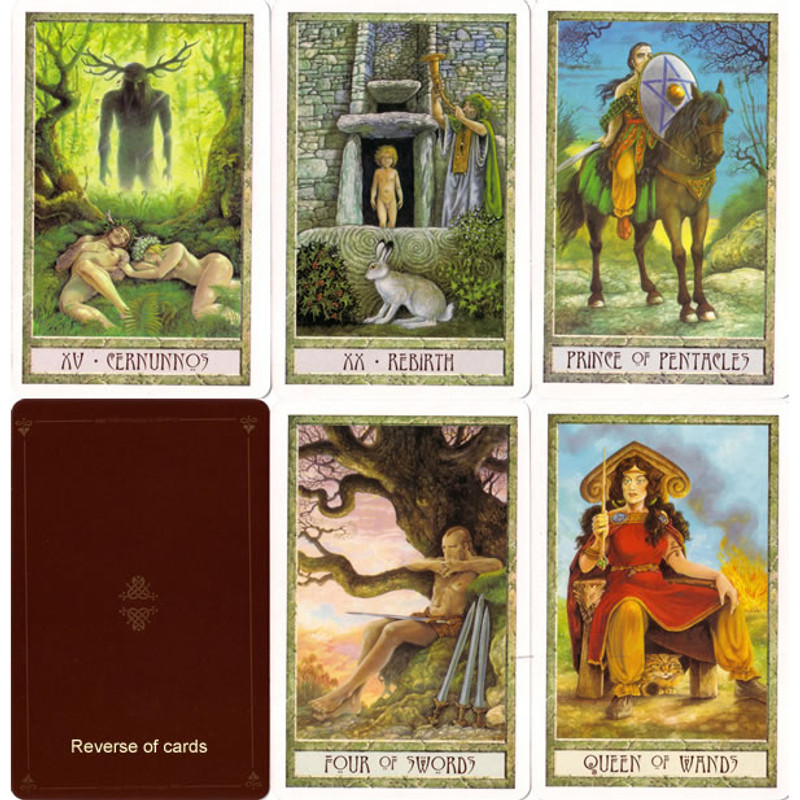 Cards and Book Set: The Druid Craft Tarot