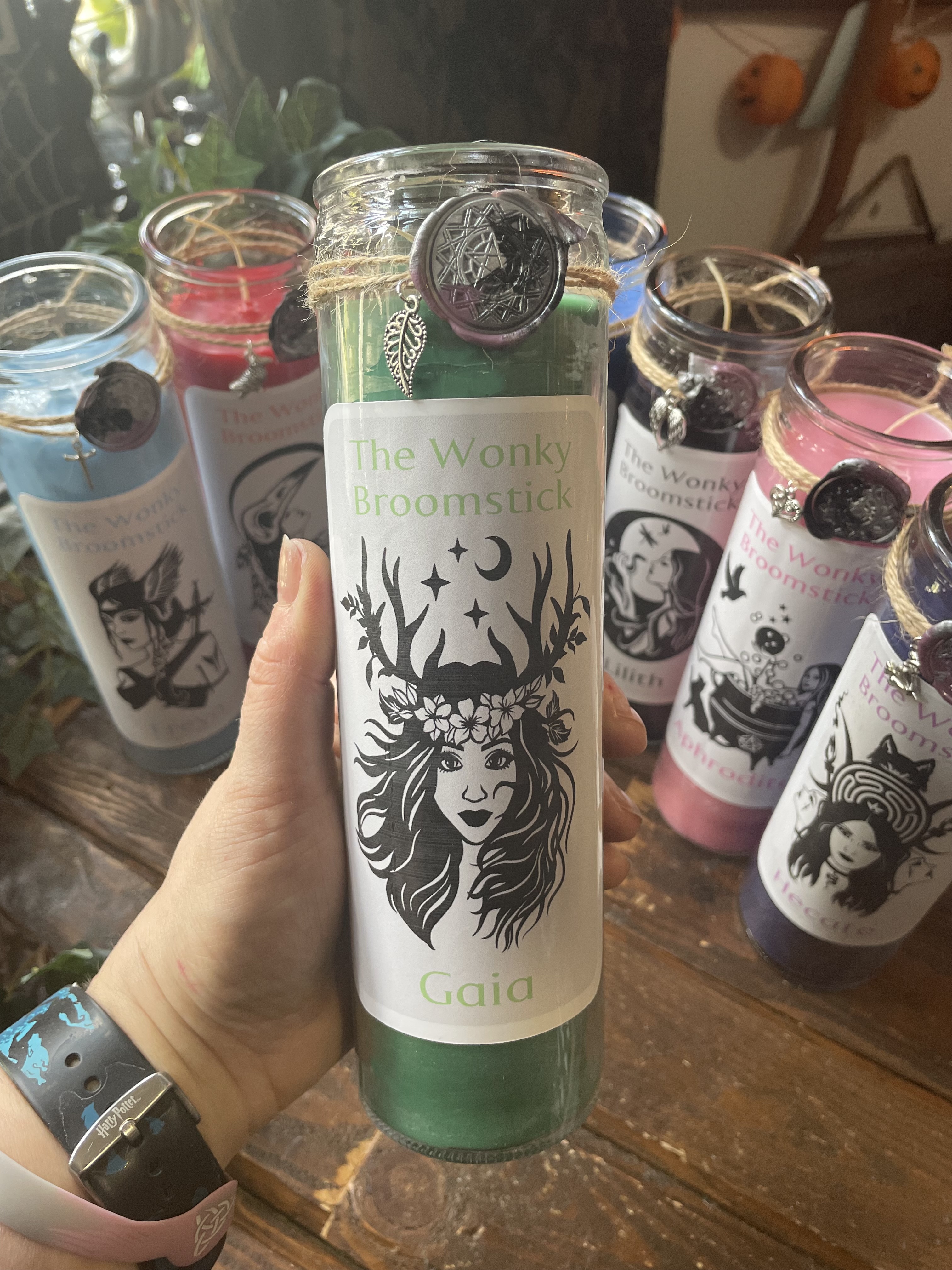 Gaia Deity Candle