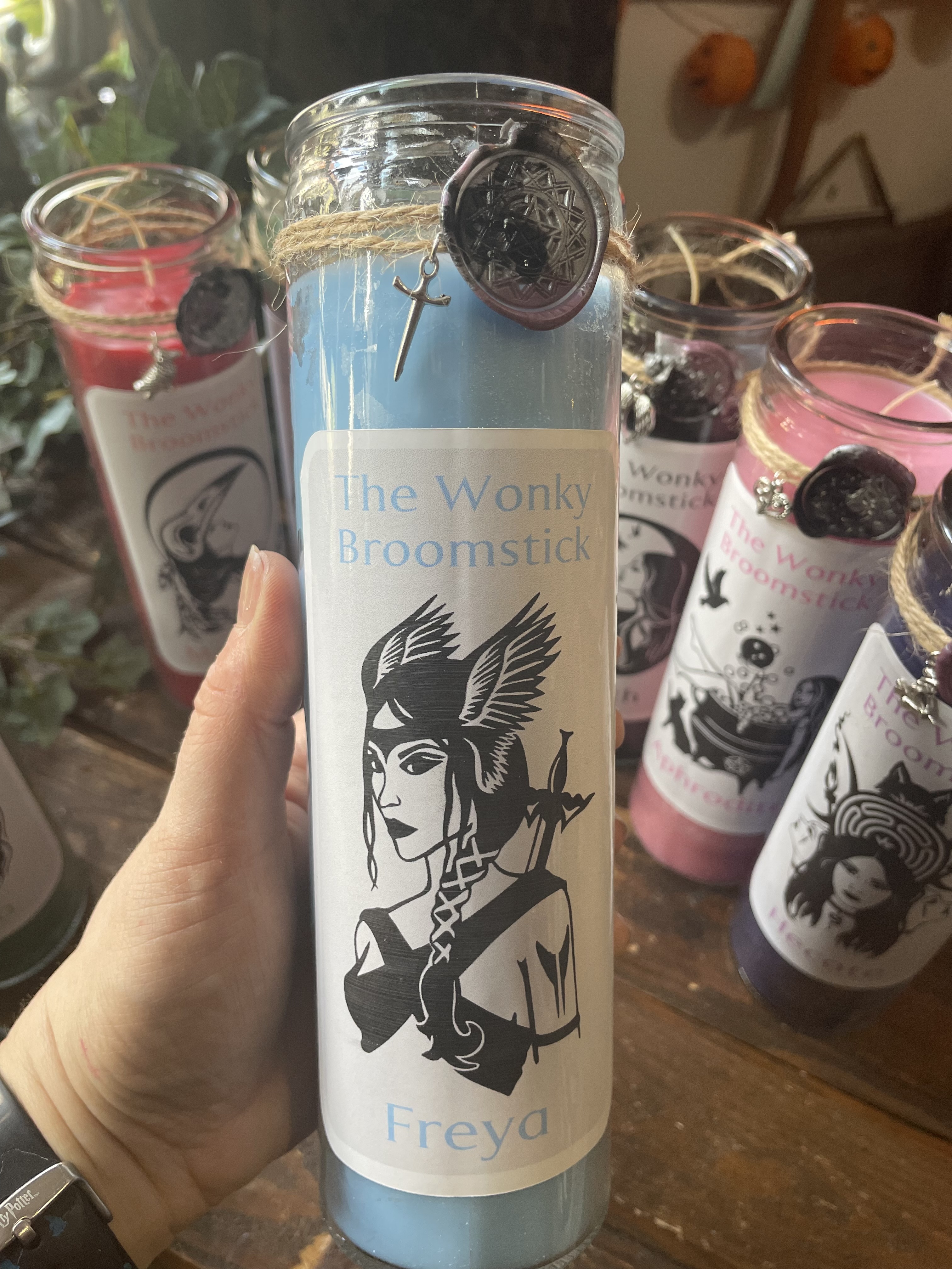 Freya Deity Candle