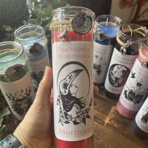 Morrigan Deity Candle