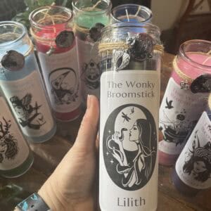Lilith Deity Candle