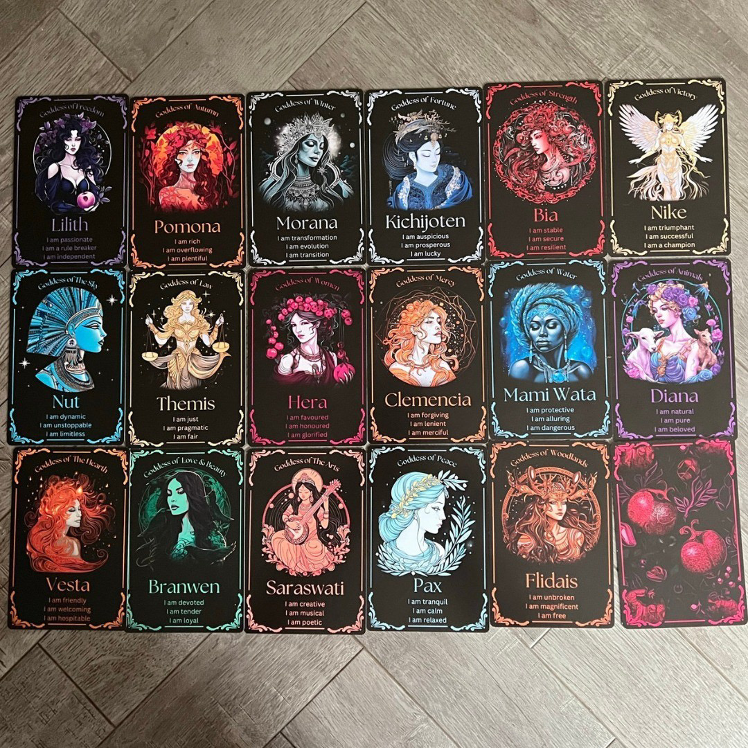 I Am Goddess Affirmation Cards