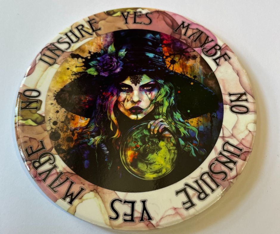 Spooky Witch Pendulum Board