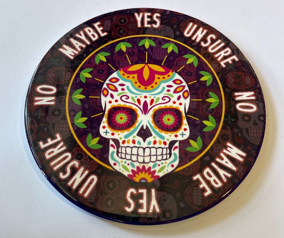 Sugar Skull Pendulum Board