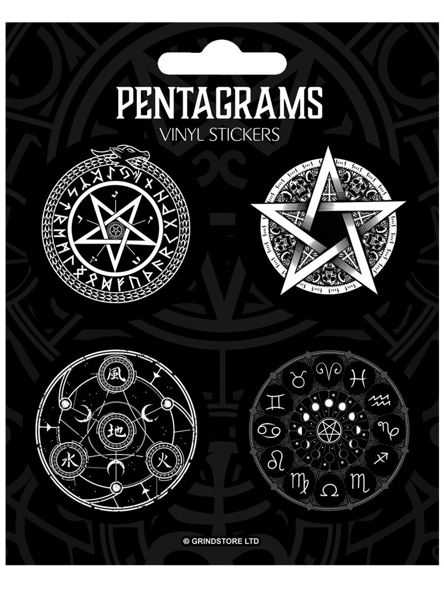 Pentagram Sticker Set