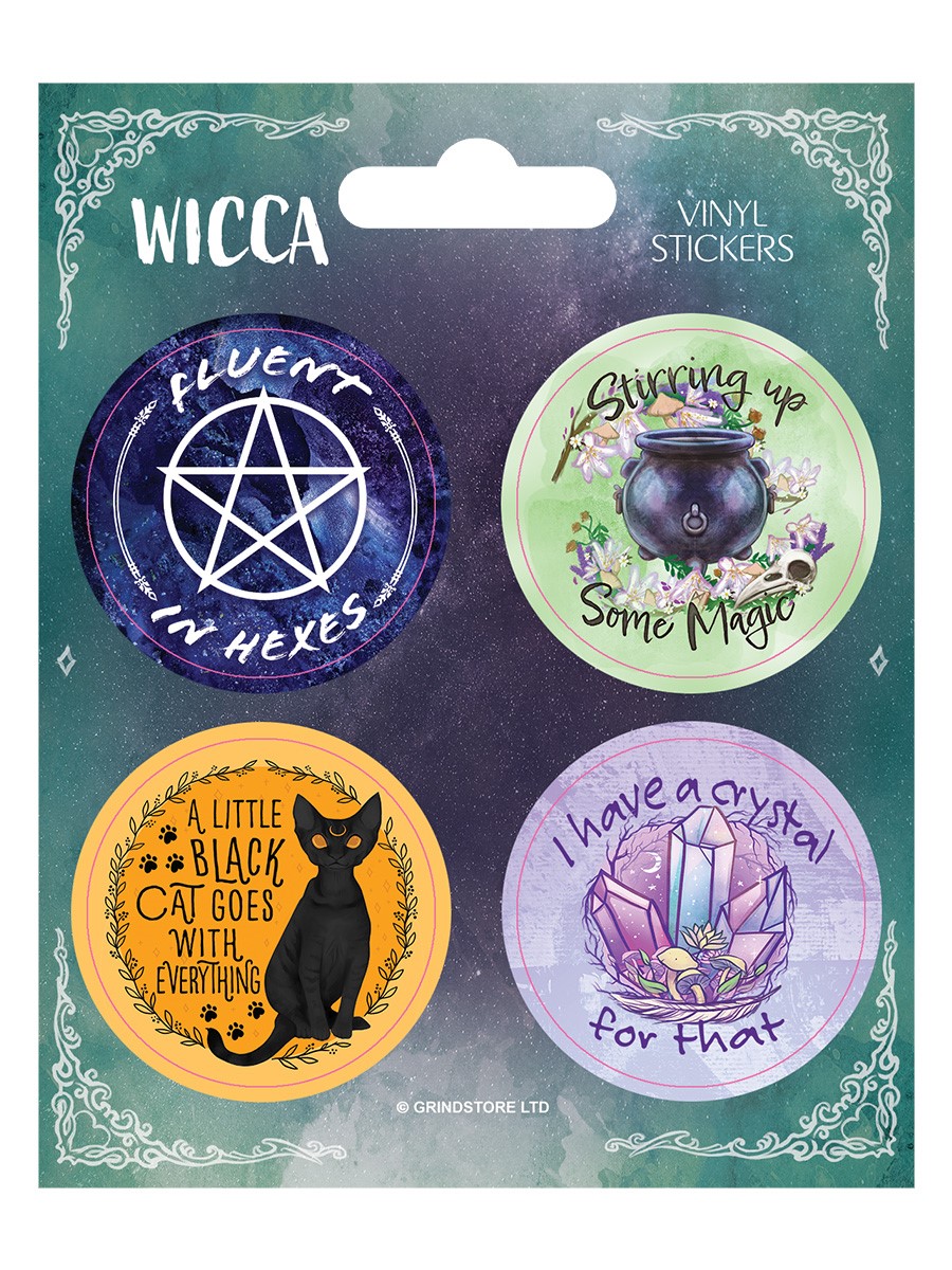 Wicca Sticker Set