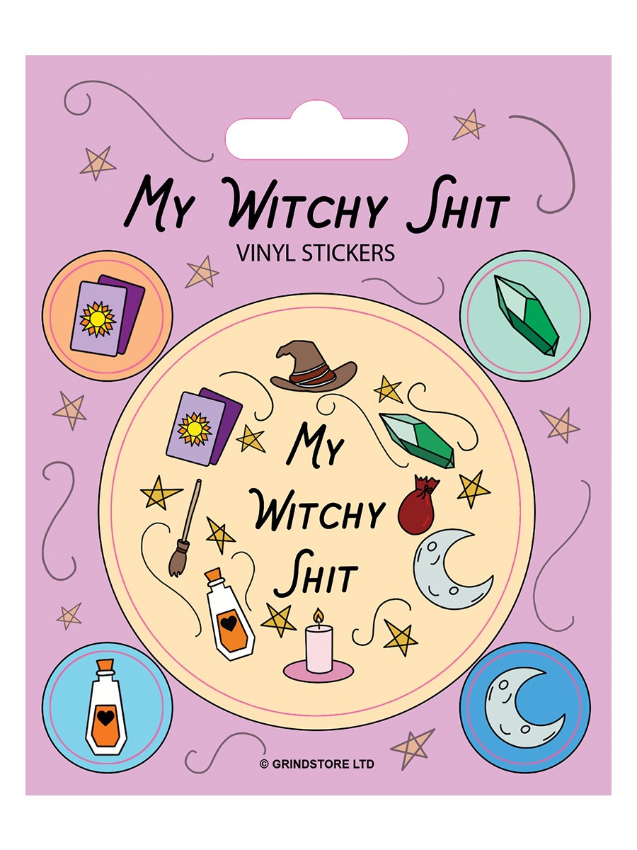 My Witchy Shit Sticker Set