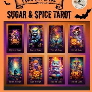 Pumpkin Spice Sugar and Spice Tarot Deck