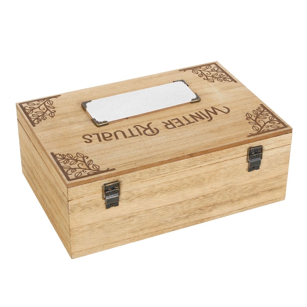 Winter Rituals Wooden Box