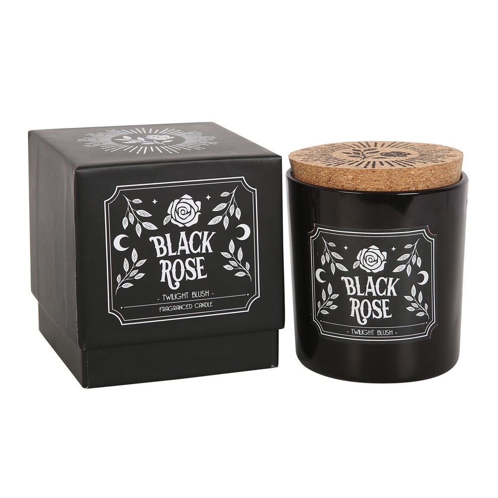 Black Rose Candle