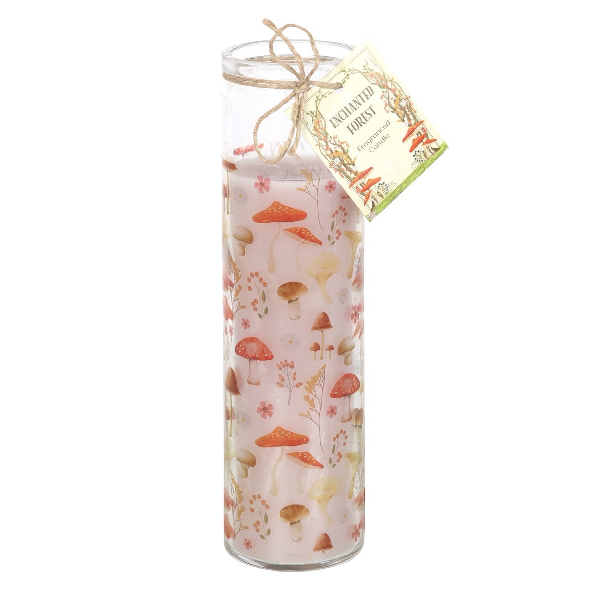 Enchanted Mushroom Tube Candle