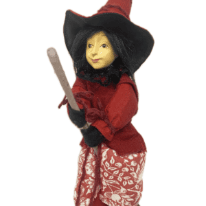 Mary Redfern – Burgundy Pendle Witch