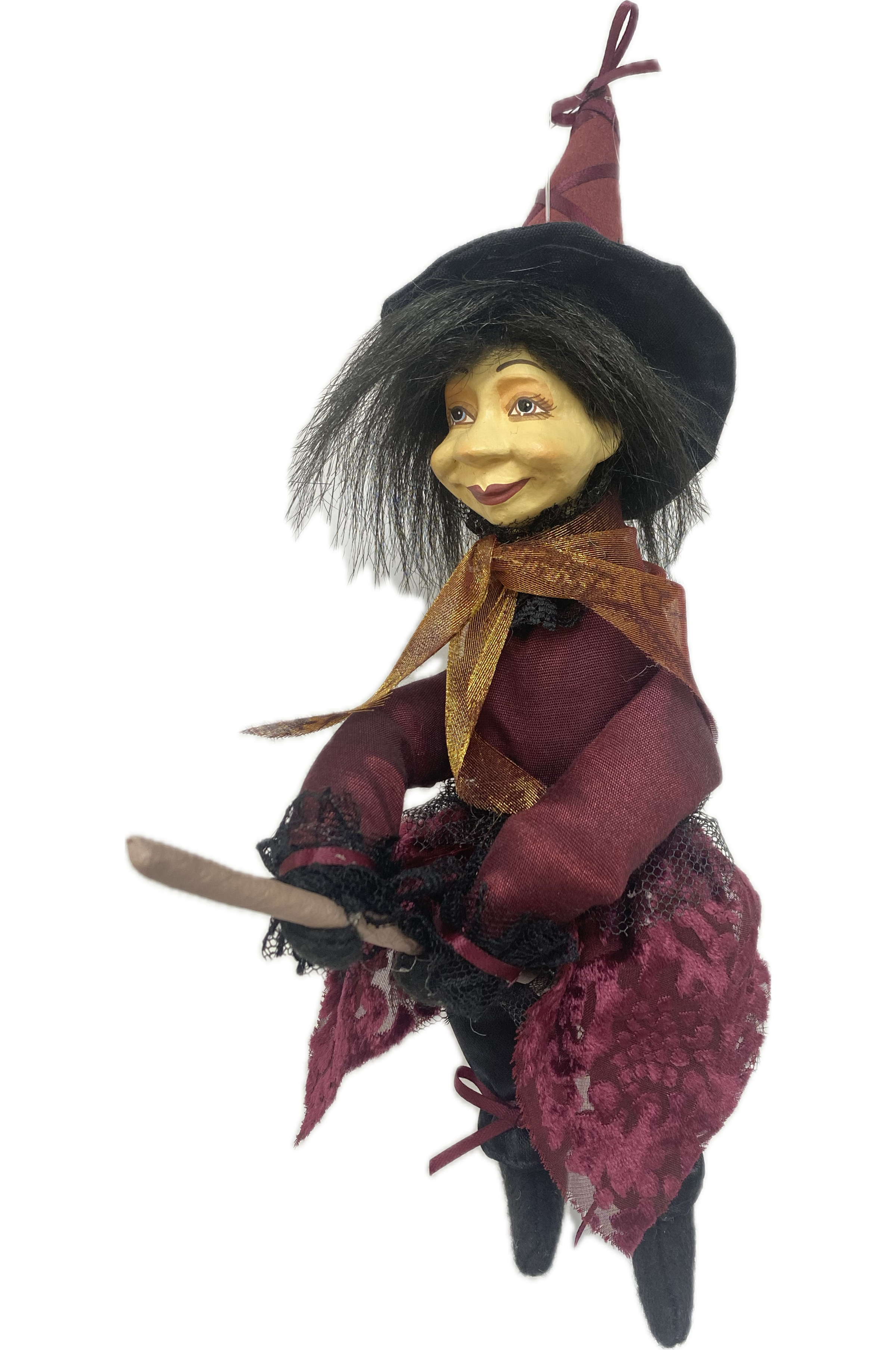 Kitty – Burgundy Pendle Witch