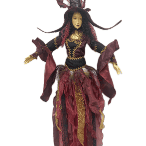 Batilda – Burgundy Pendle Witch