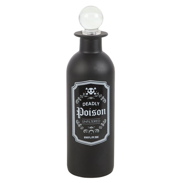 Deadly Poison Glass Potion Bottle