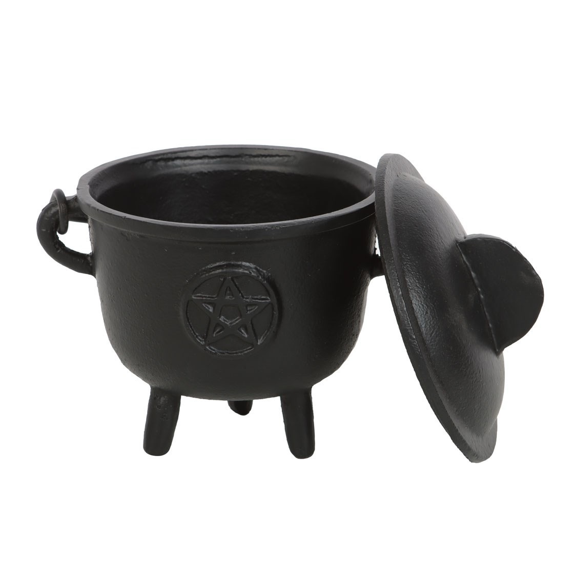 11cm Pentagram Cast Iron Cauldron