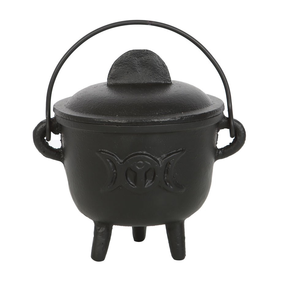 11cm Triple Moon Cast Iron Cauldron