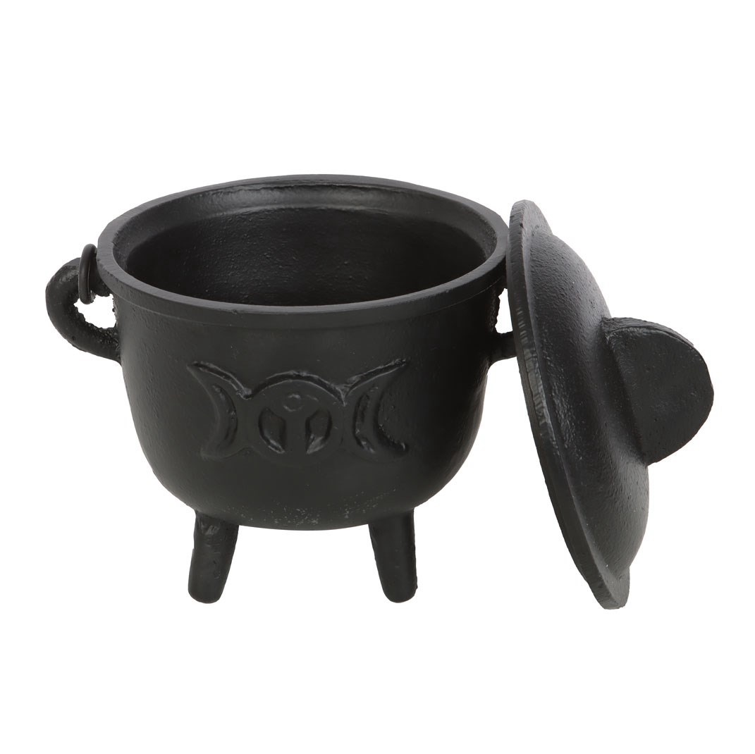 11cm Triple Moon Cast Iron Cauldron