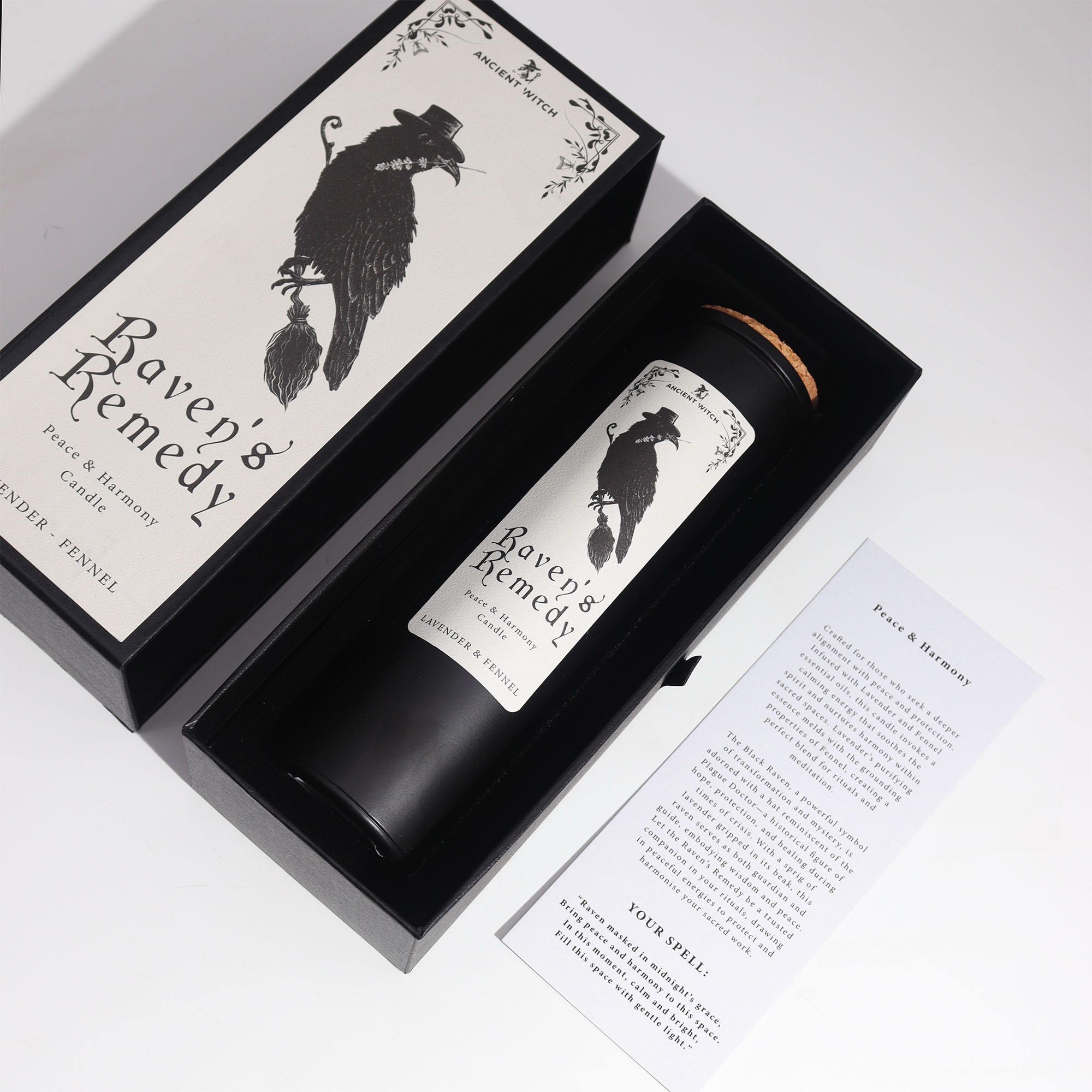 Raven’s Remedy Ritual Candle