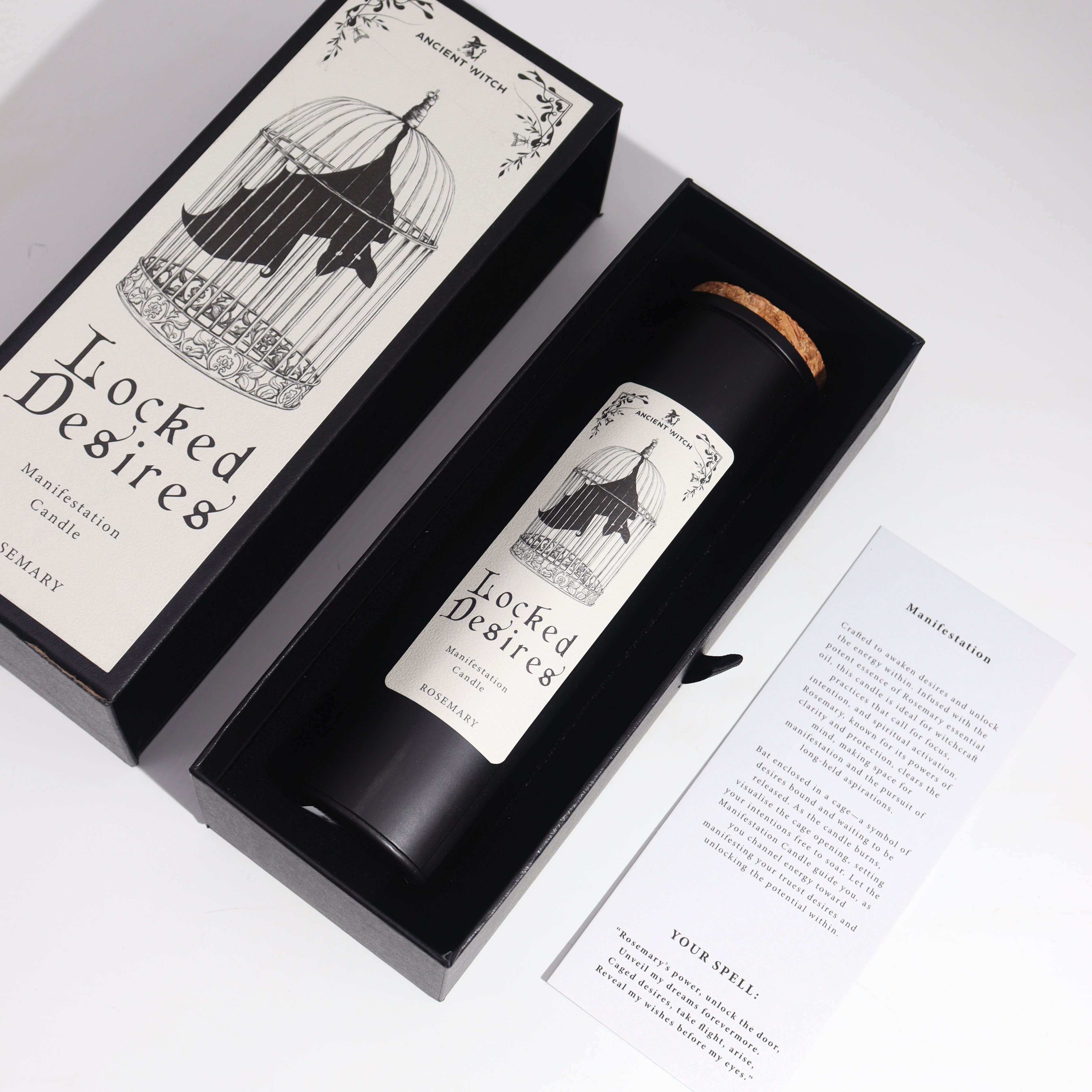 Locked Desires Ritual Candle