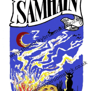Samhain Cat Sabbat Card