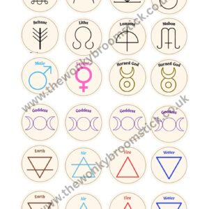 Elemental Sticker A5 Sheet