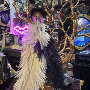 Imbolc Feather Witch