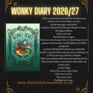Wonky Diary© 2025/26 – GREEN COPY