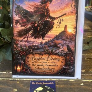 Winter Witch Greeting Card