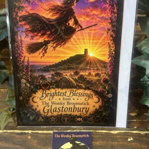 Floral Witch Greeting Card