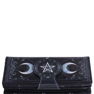 Triple Moon Embossed Purse