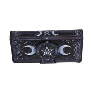 Triple Moon Embossed Purse