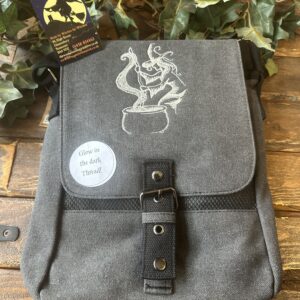 Witch with Cauldron CrossBody Bag