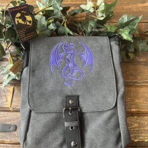 Purple Dragon CrossBody Bag