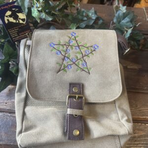 Floral Pentagram CrossBody Bag